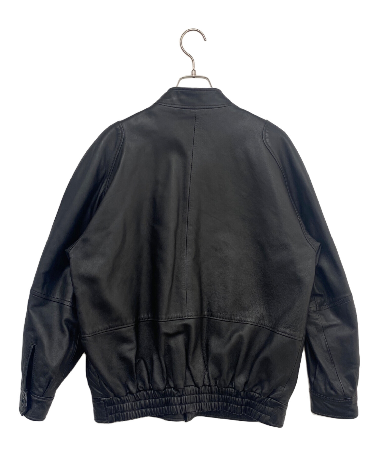 中古・古着通販】dunhill (ダンヒル) レザージャケット ブラック