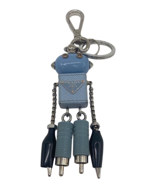 中古・古着通販】PRADA (プラダ) チャーム スカイブルー｜ブランド