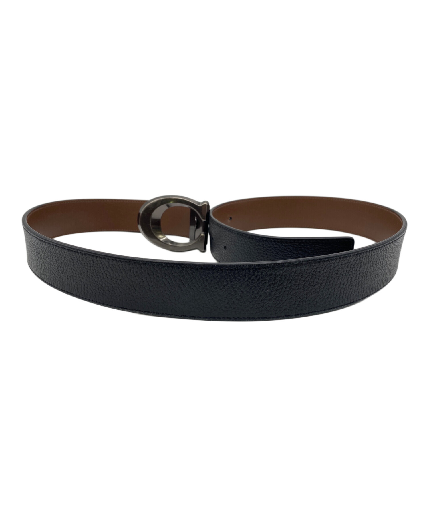 中古・古着通販】COACH (コーチ) Cバックルベルト サイズ:表記無し