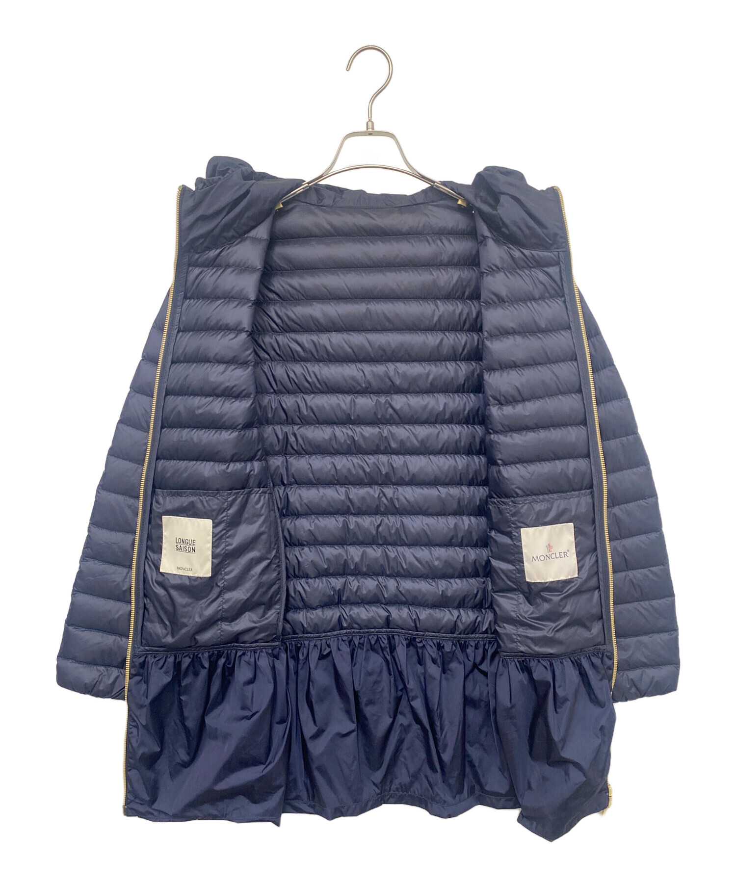 中古・古着通販】MONCLER (モンクレール) ダウンジャケット ネイビー
