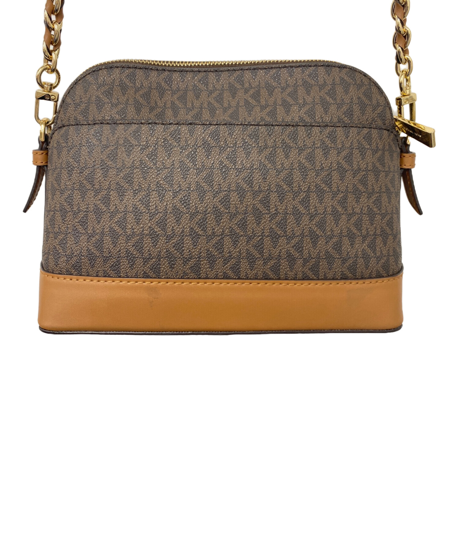 【未使用】MICHAEL KORS ショルダーバッグ　ブラウン 中古・古着通販】MICHAEL KORS (マイケル・コース) ショルダーバッグ