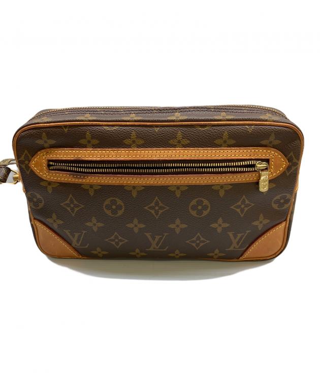 LOUIS VUITTON ゴールドクラッチバッグ ルイヴィトン クラッチバッグ レディース モノグラム・クラッチ 2023