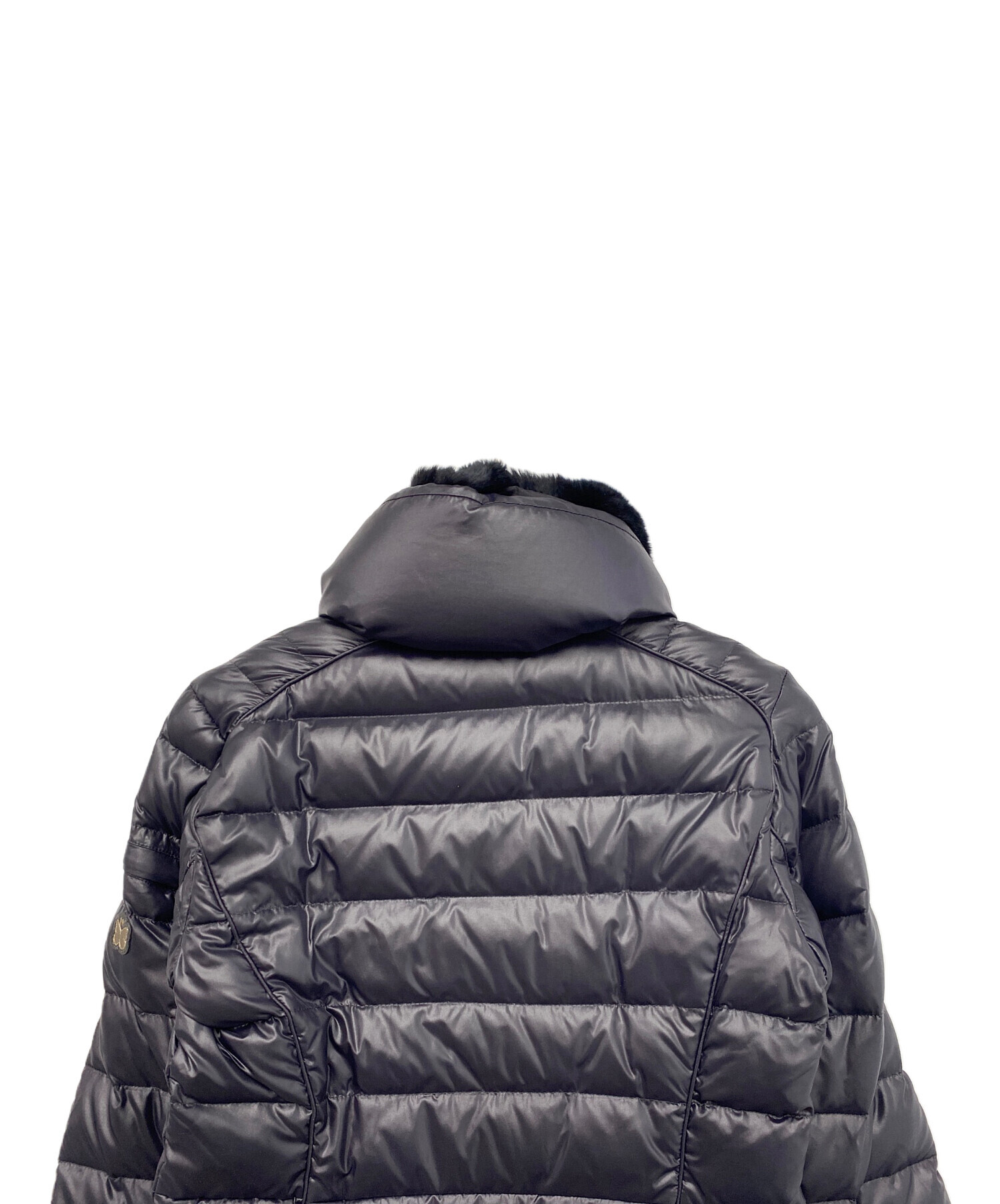 中古・古着通販】MaxMara (マックスマーラ) ダウンコート ブラック 