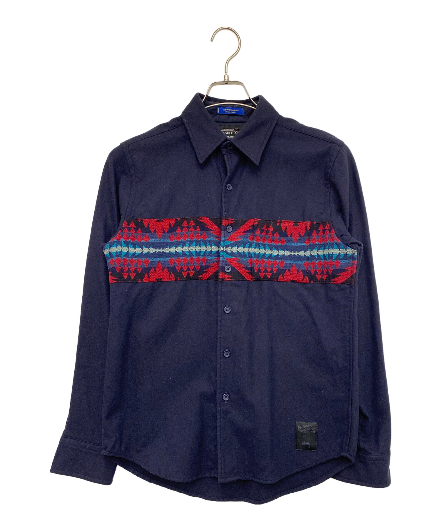 STUSSY×PENDLETON オンブレ　ウールシャツ　ウールジャケット STUSSY×PENDLETON オンブレ ウールシャツ ウールジャケット STUSSY