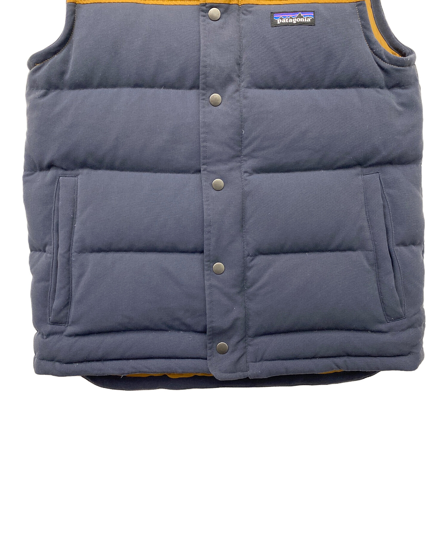 中古・古着通販】Patagonia (パタゴニア) ダウンベスト ネイビー