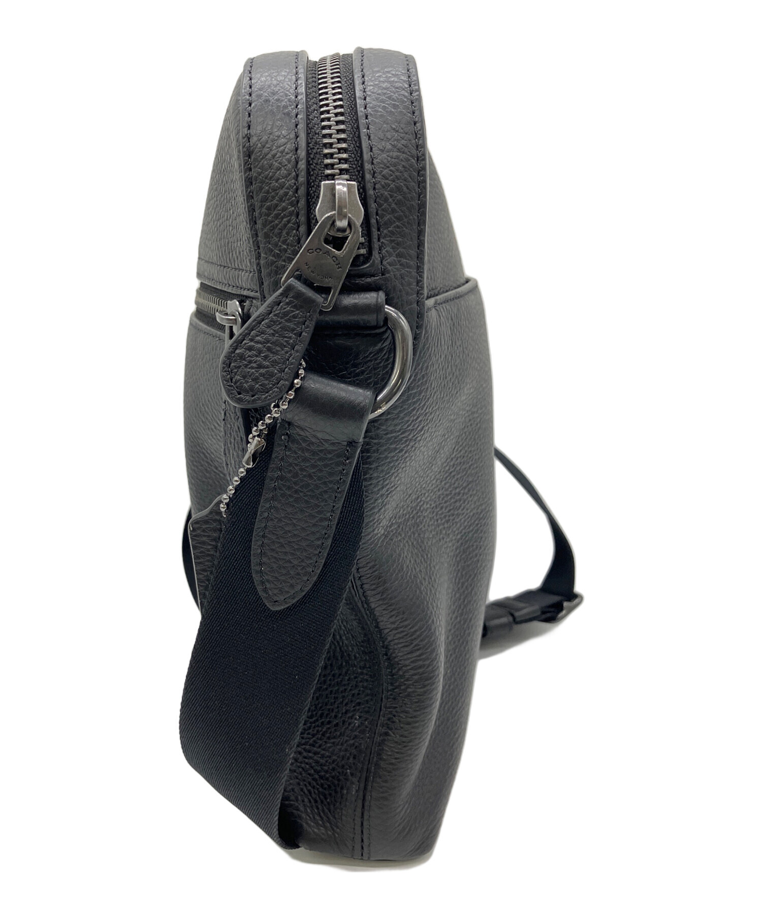 中古・古着通販】COACH (コーチ) ハウストンフライトバッグ ブラック 