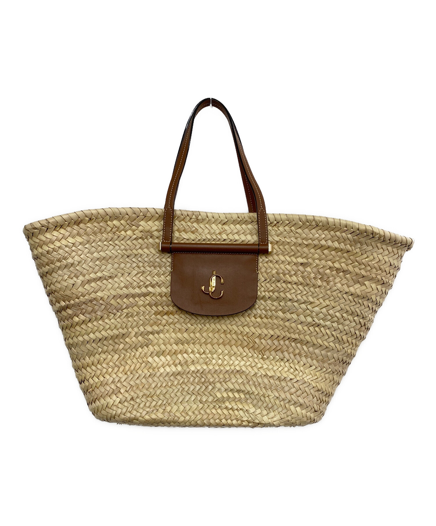 中古・古着通販】JIMMY CHOO (ジミーチュウ) カゴトートバッグ