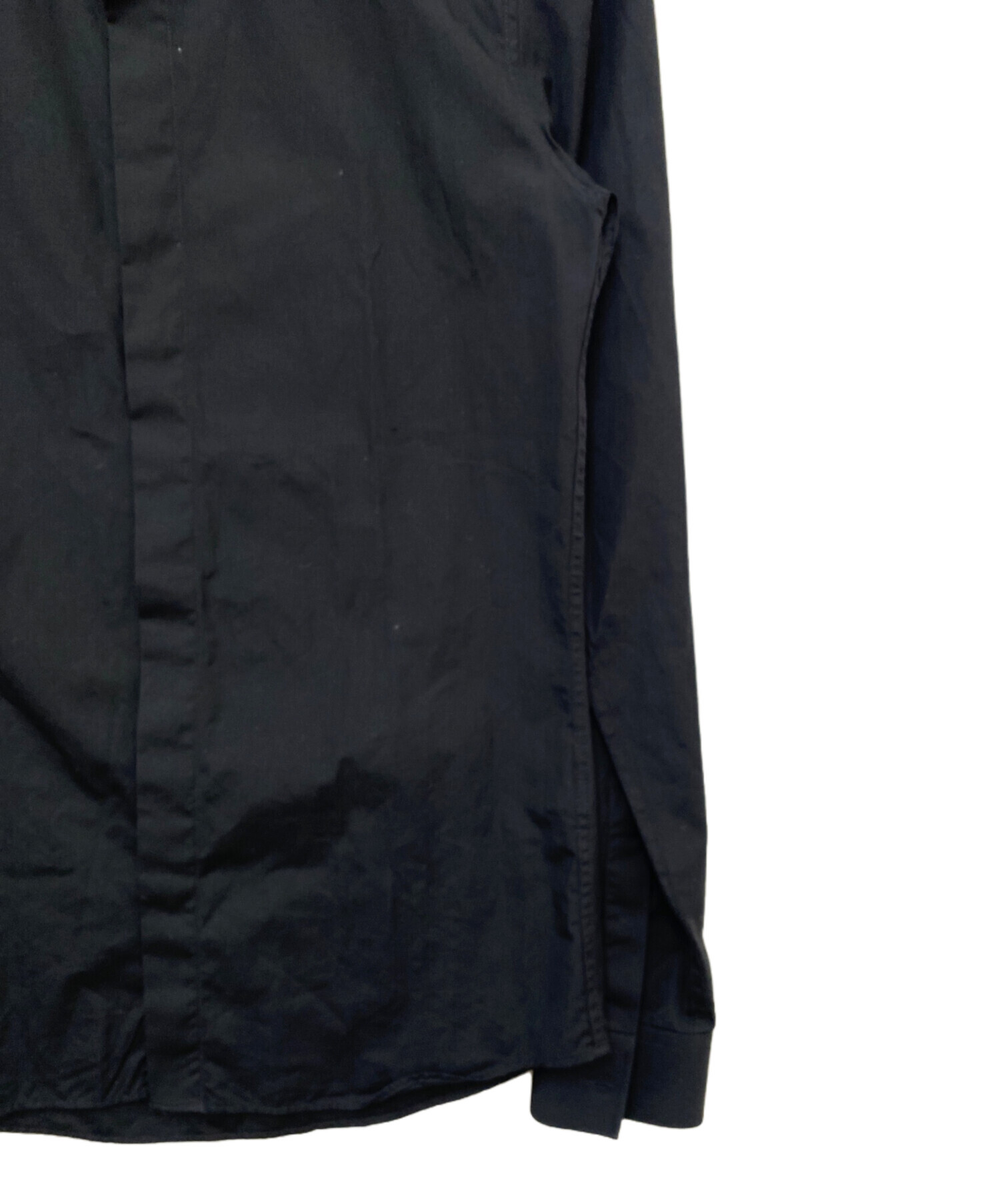 中古・古着通販】GIVENCHY (ジバンシィ) 長袖シャツ ブラック サイズ