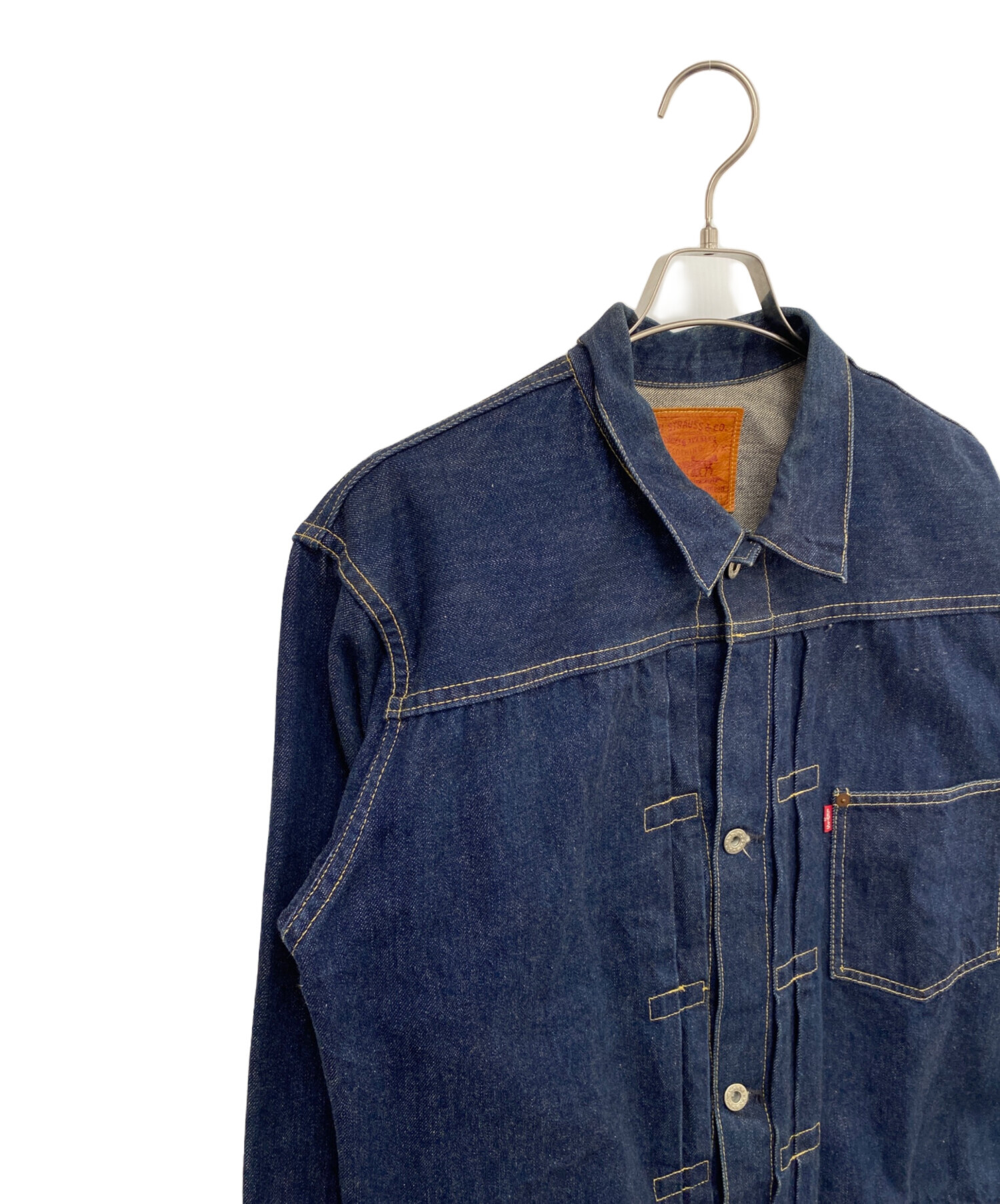中古・古着通販】LEVI'S (リーバイス) デニムジャケット インディゴ