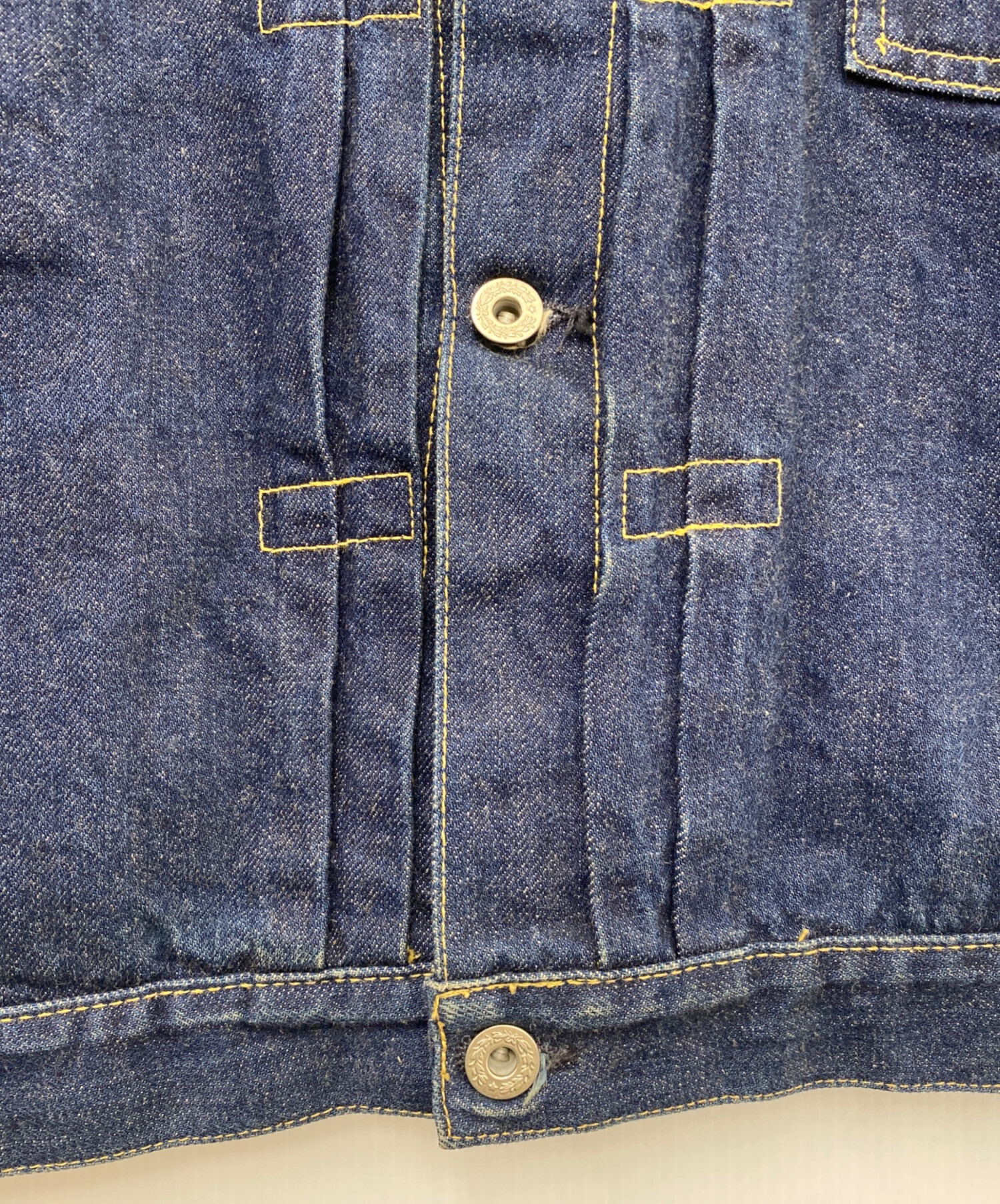 中古・古着通販】LEVI'S (リーバイス) デニムジャケット インディゴ