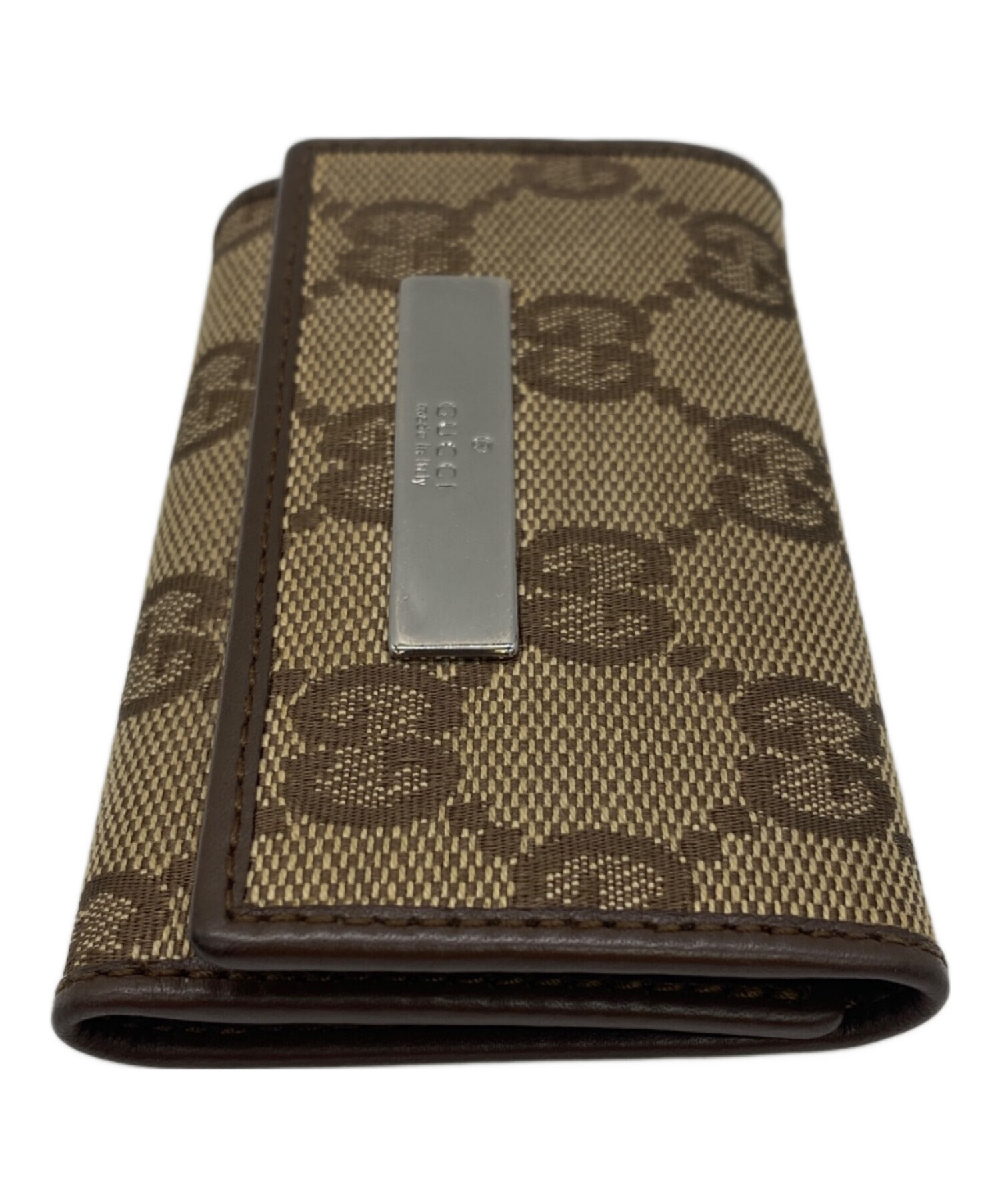 中古・古着通販】GUCCI (グッチ) キーケース ベージュ サイズ:表記無し