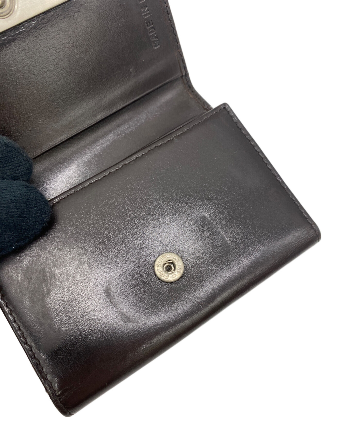 中古・古着通販】PRADA (プラダ) キーケース ブラウン サイズ:表記無し