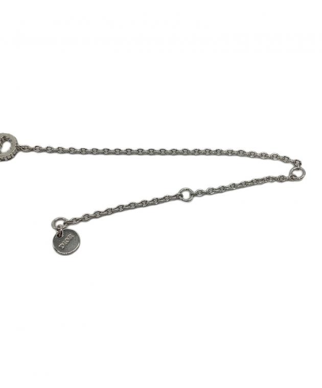 Dior ブレスレット バングル ロゴ ラインストーン ゴールド Christian Dior クリスチャンディオール ブレスレット ライン