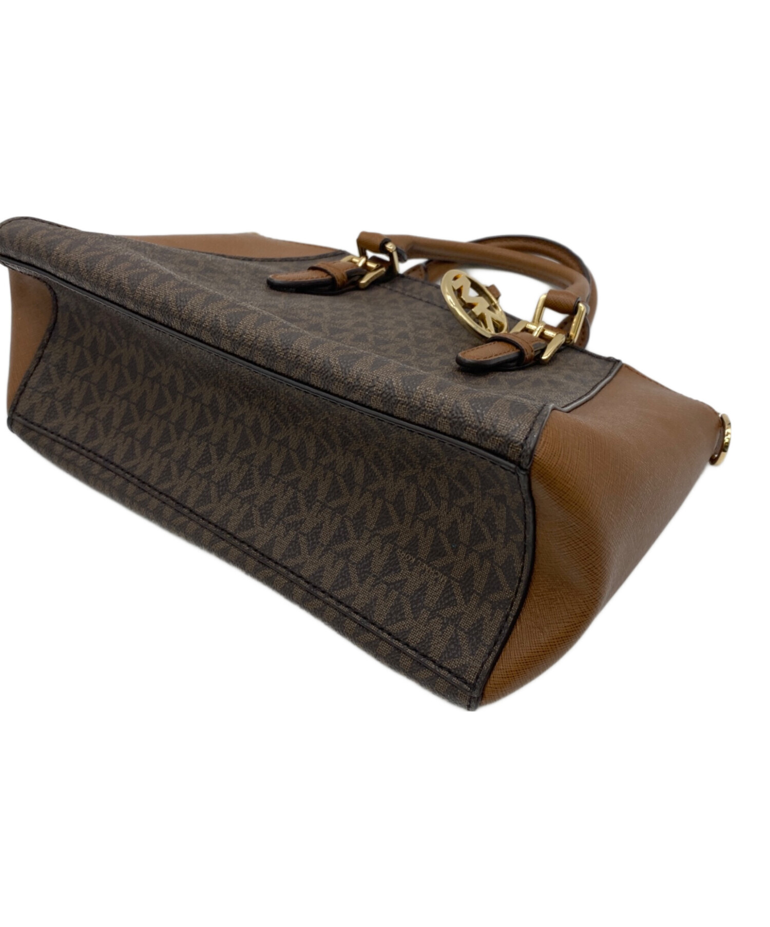マイケルコース2wayバック ブラウン(※値下げ依頼個別相談中※) 中古・古着通販】MICHAEL KORS (マイケル・コース) 2WAYショルダー