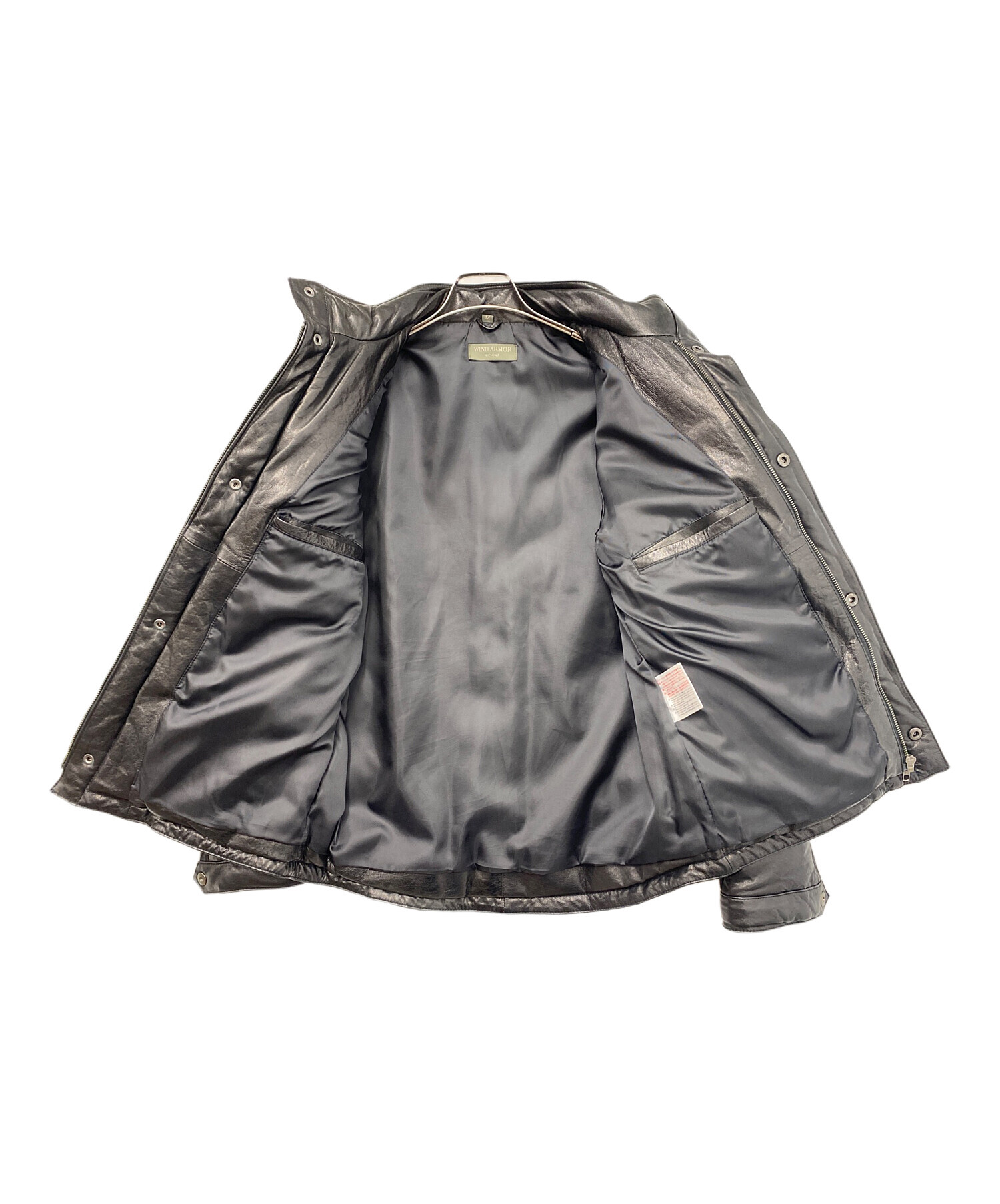 中古・古着通販】Wind Armor (ウィンドアーマー) ラムレザージャケット