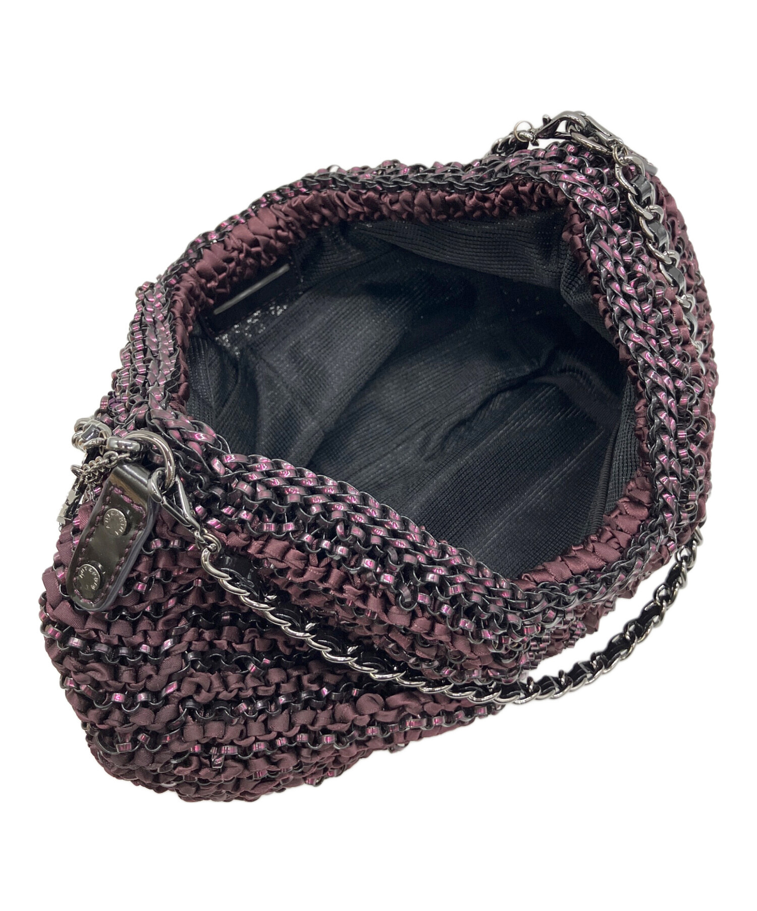 中古・古着通販】ANTEPRIMA (アンテプリマ) ワイヤーバッグ ブラック