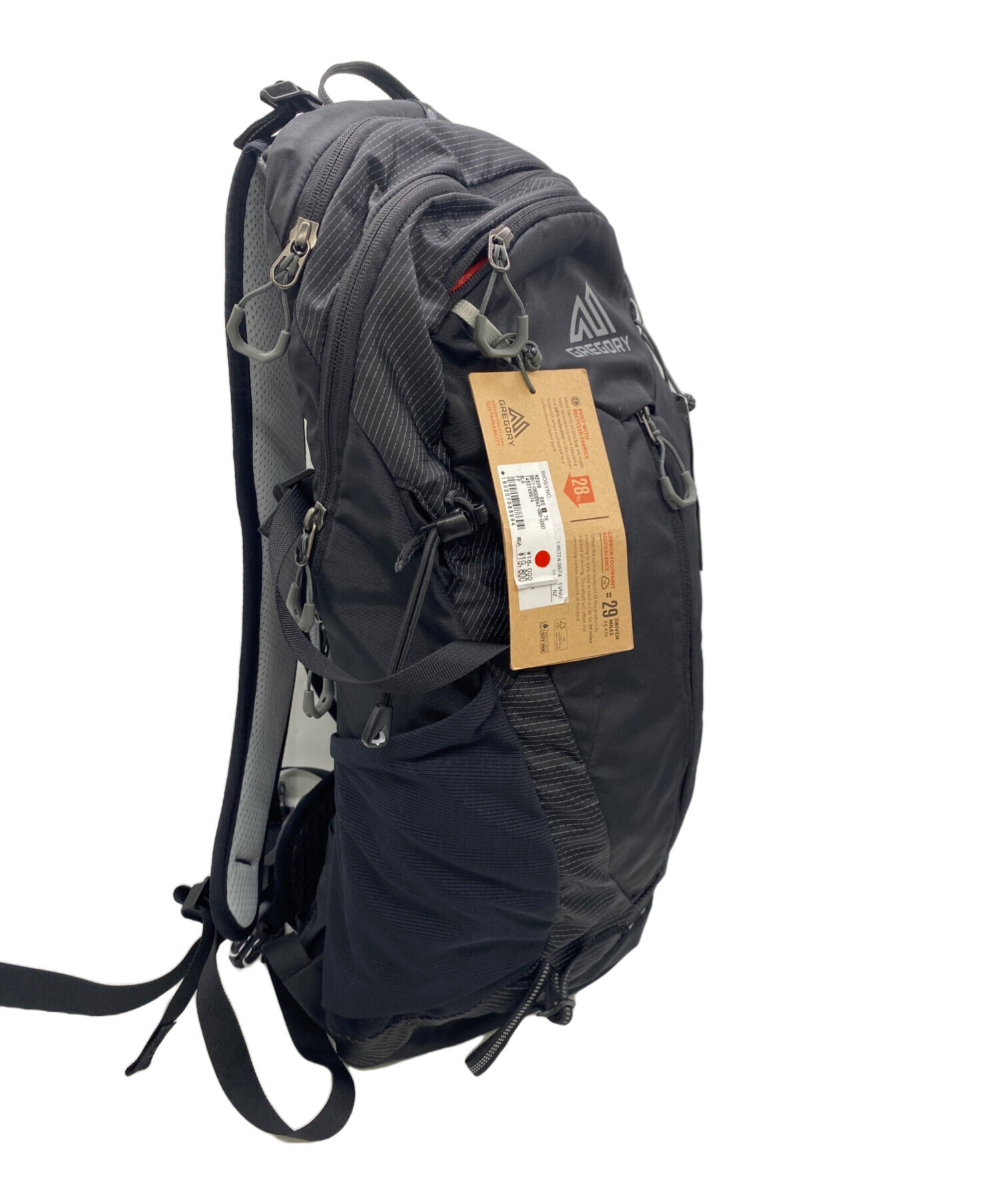 中古・古着通販】GREGORY (グレゴリー) リュック ブラック サイズ:15L 