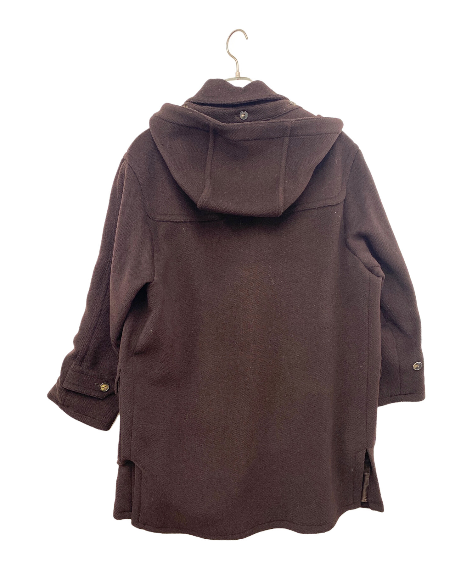 中古・古着通販】HERMES (エルメス) ダッフルコート ダークブラウン