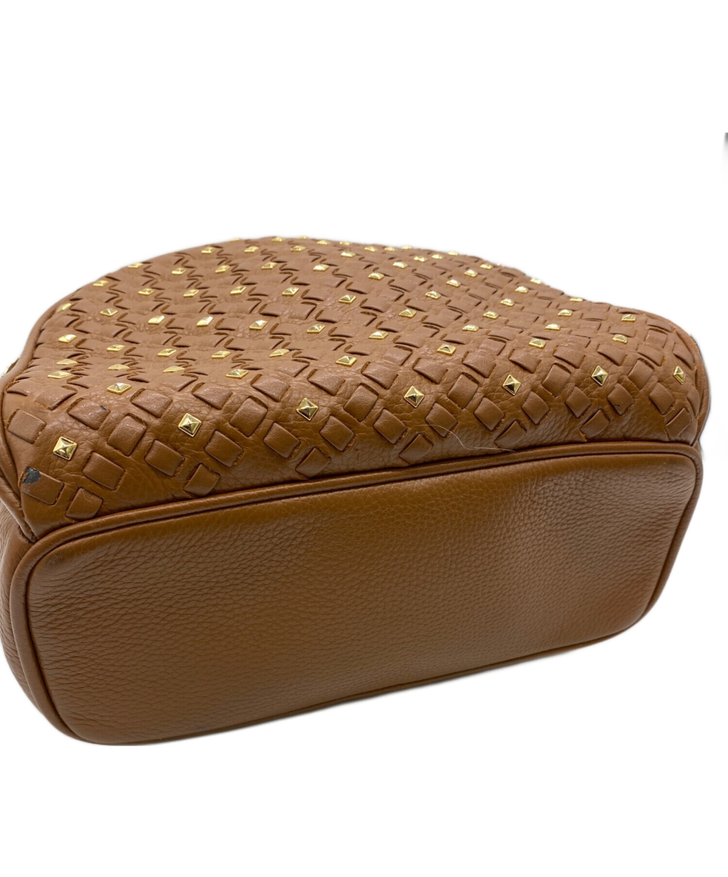 新品未使用MICHEAL KORS リュック 中古・古着通販】MICHAEL KORS (マイケル・コース) スタッズ付リュック