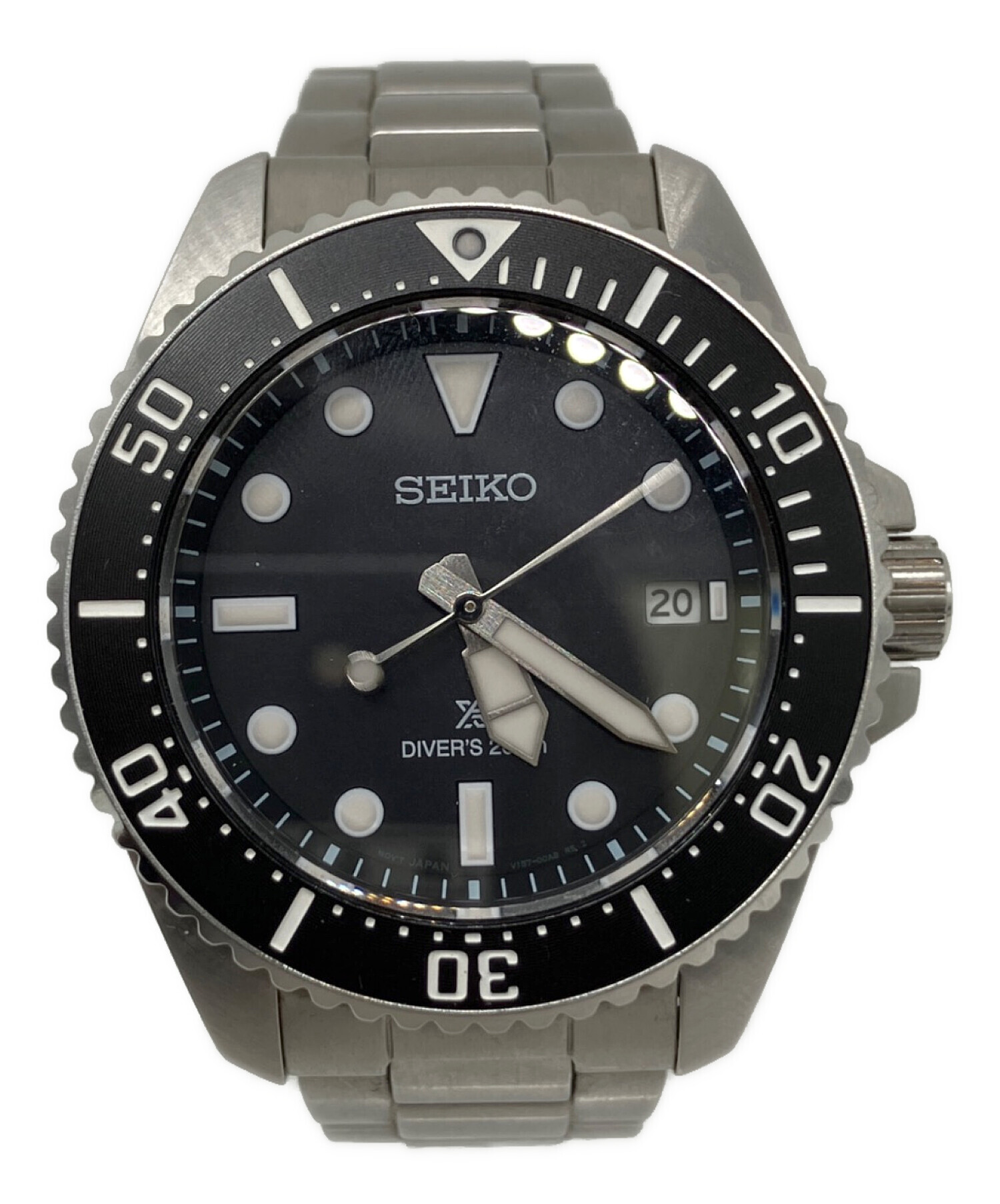中古・古着通販】SEIKO (セイコー) 腕時計 ブラック｜ブランド・古着