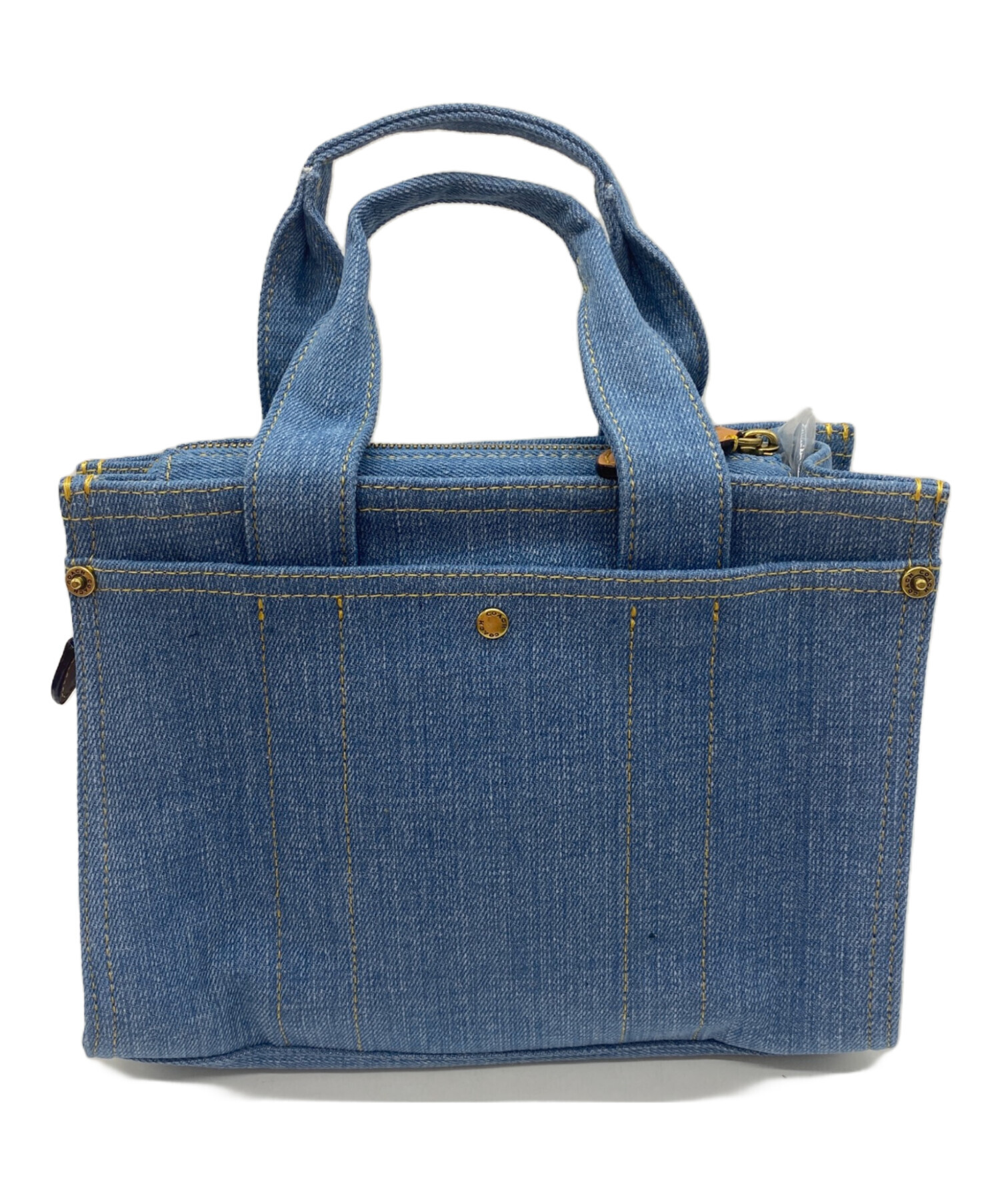 中古・古着通販】COACH (コーチ) ｶｰｺﾞﾄｰﾄ26 スカイブルー 未使用品