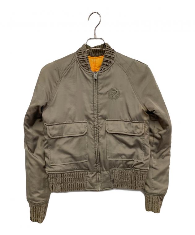 未使用DIESEL リバーシブル ボンバージャケット S 中古・古着通販】DIESEL (ディーゼル) リバーシブルボンバージャケット