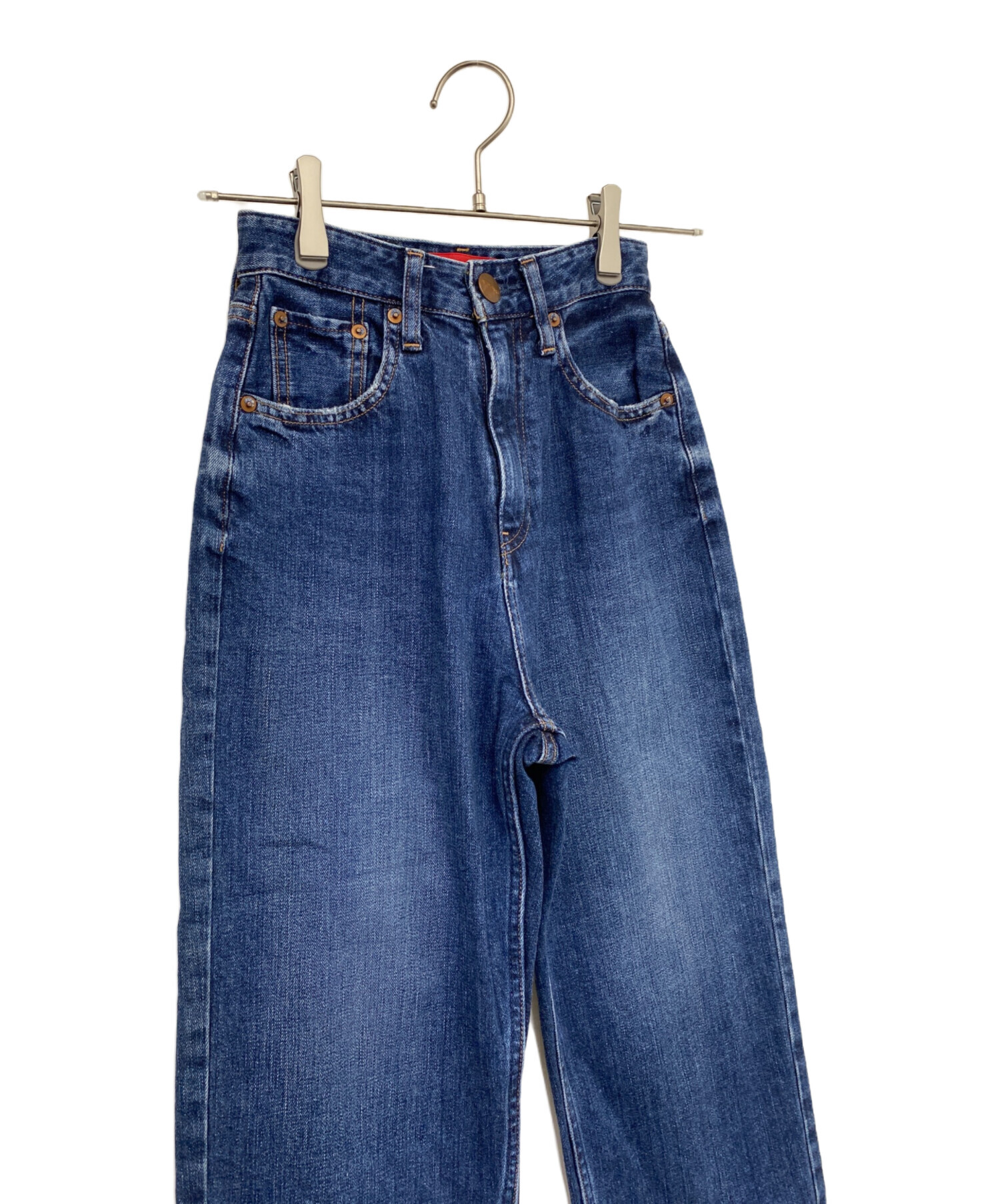 文京(プロフ確認)出品 ⑤ 中古・古着通販】RED CARD (レッドカード) デニムパンツ ネイビー