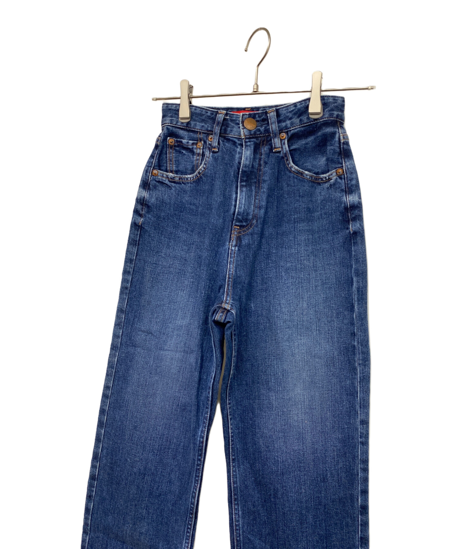 RED CARD デニム　22インチ　新品未使用 中古・古着通販】RED CARD (レッドカード) デニムパンツ ネイビー