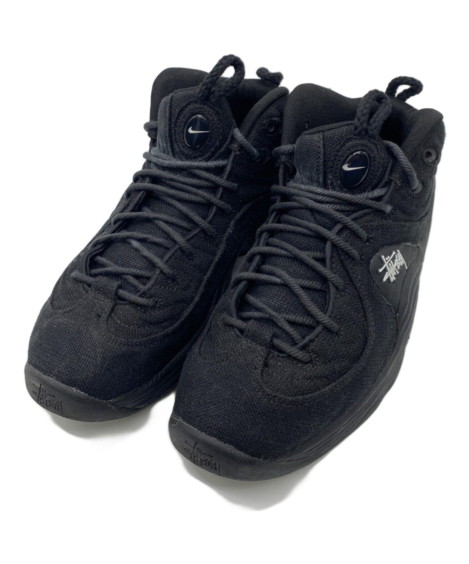 【希少コラボ、30周年記念】ナイキ　ステューシーハイカットスニーカー古着sk8. 超希少】NIKE x STUSSY コラボ 30周年記念 オールコートミッド - メルカリ