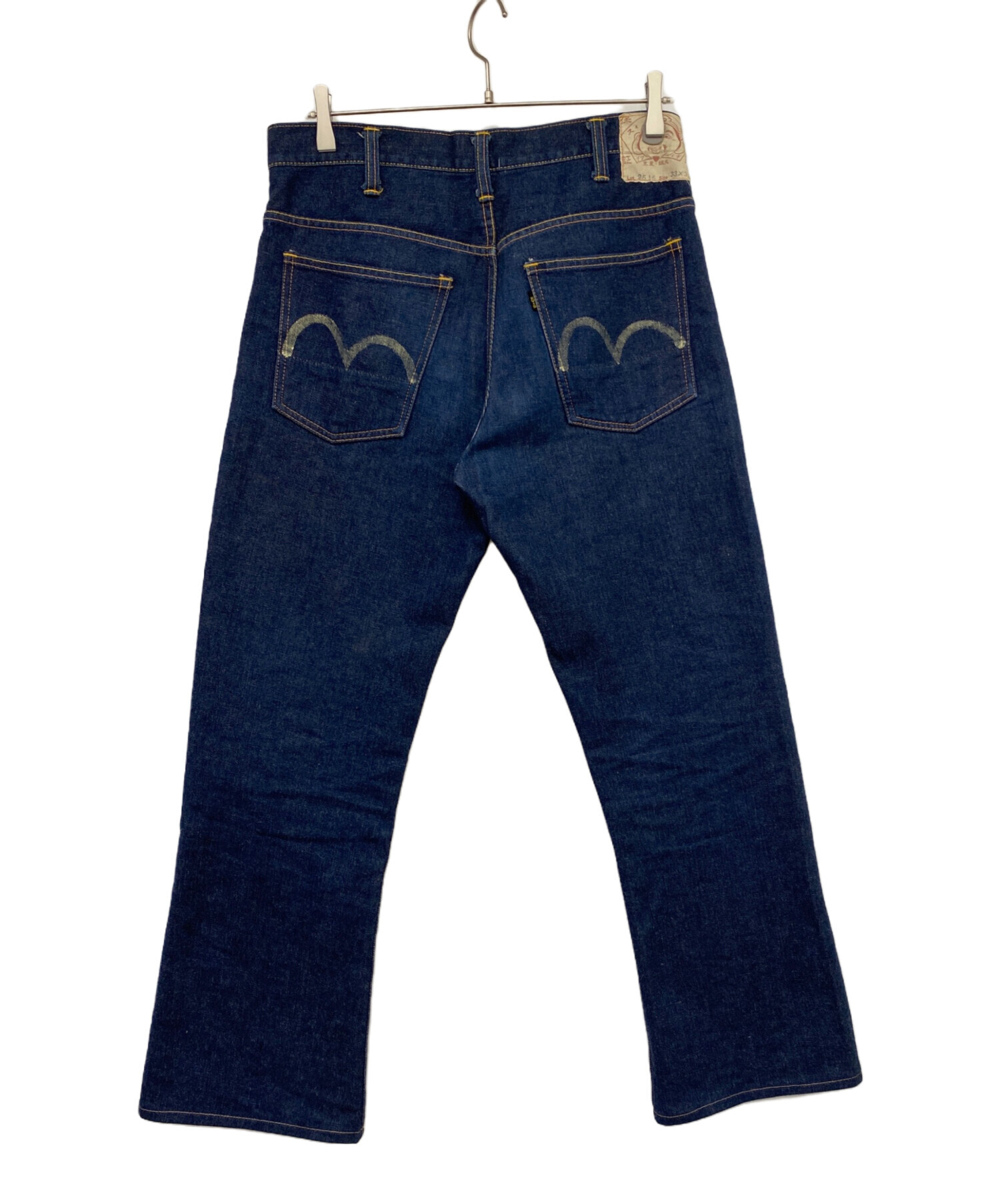 中古・古着通販】EVISU (エヴィス) デニムパンツ インディゴ サイズ