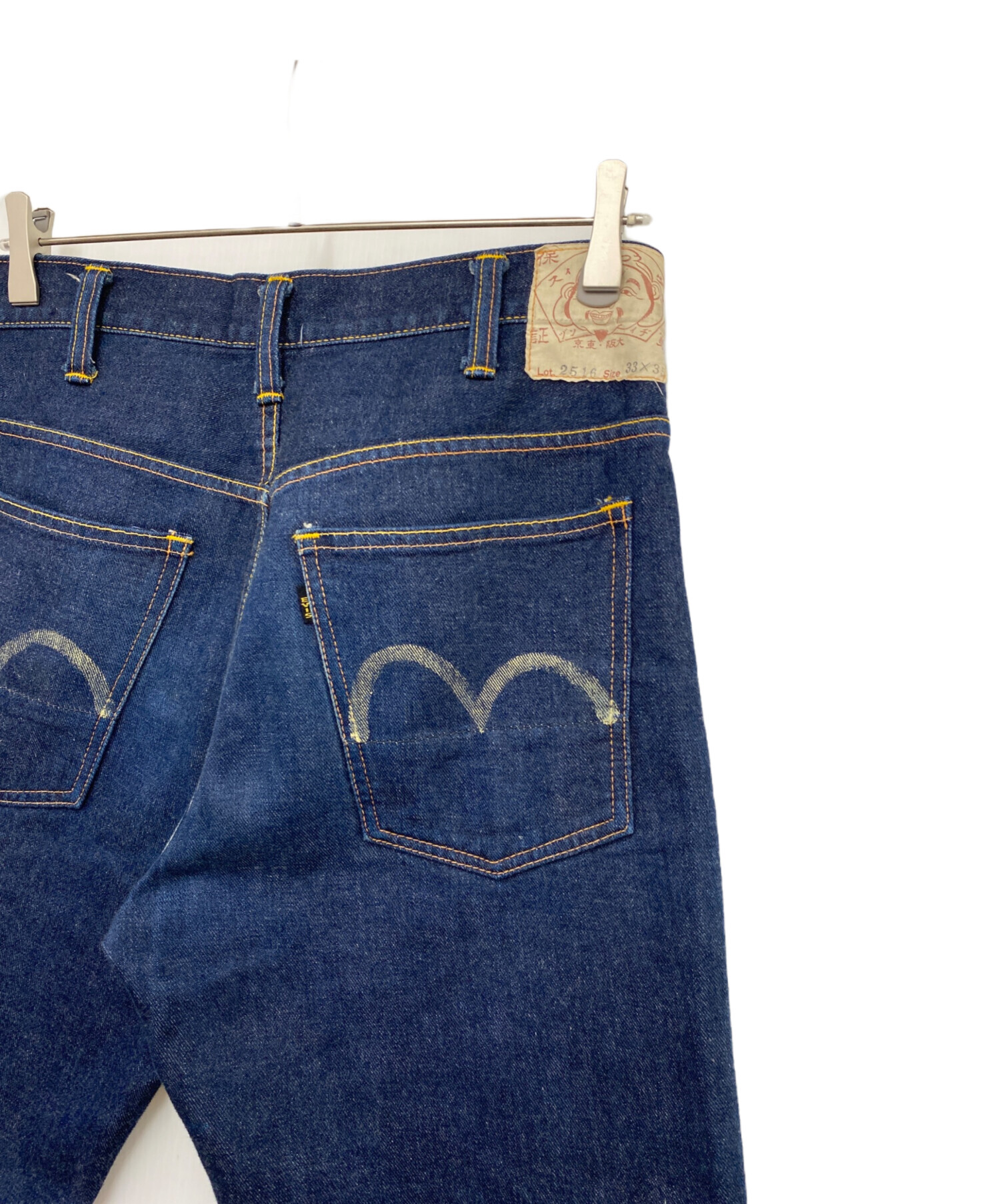 中古・古着通販】EVISU (エヴィス) デニムパンツ インディゴ サイズ