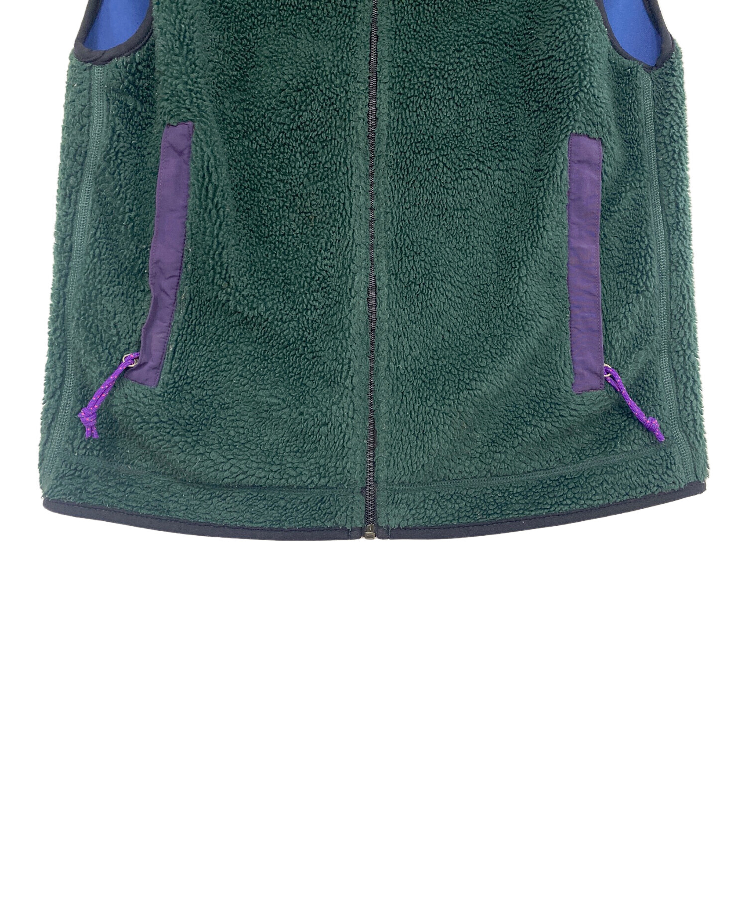 中古・古着通販】Patagonia (パタゴニア) フリースベスト グリーン 