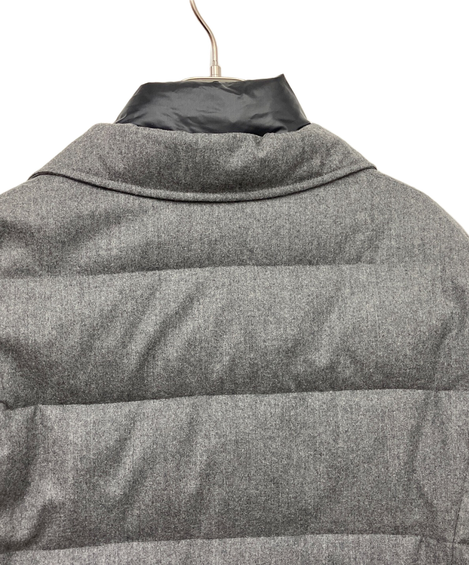 中古・古着通販】HETREGO (エトレゴ) ダウンジャケット グレー 中古・古着通販】HETREGO (エトレゴ) ダウンジャケット グレー