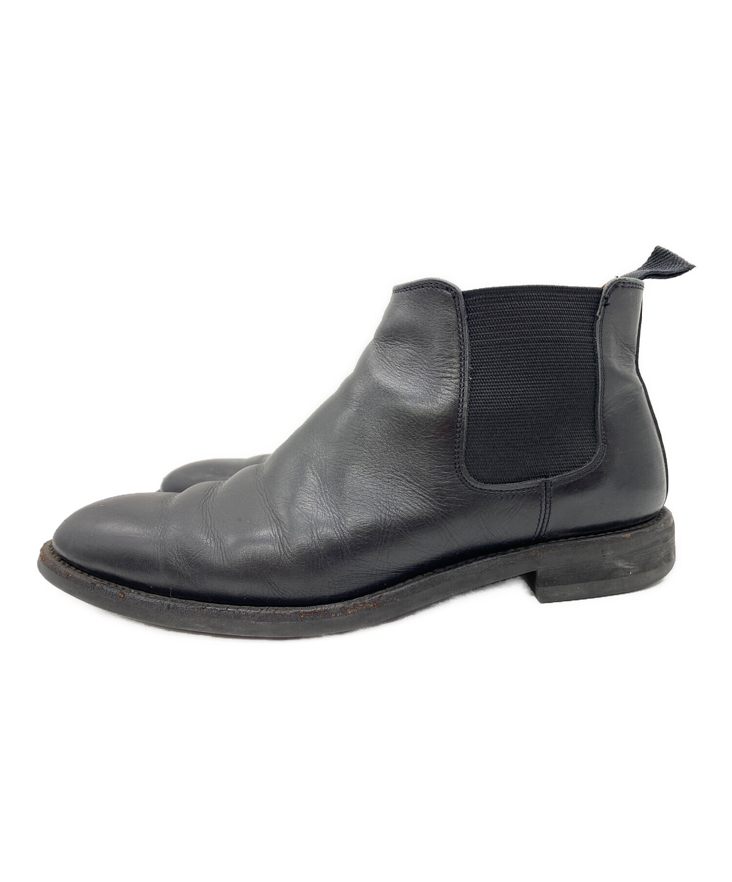 中古・古着通販】REGAL (リーガル) サイドゴアブーツ ブラック サイズ