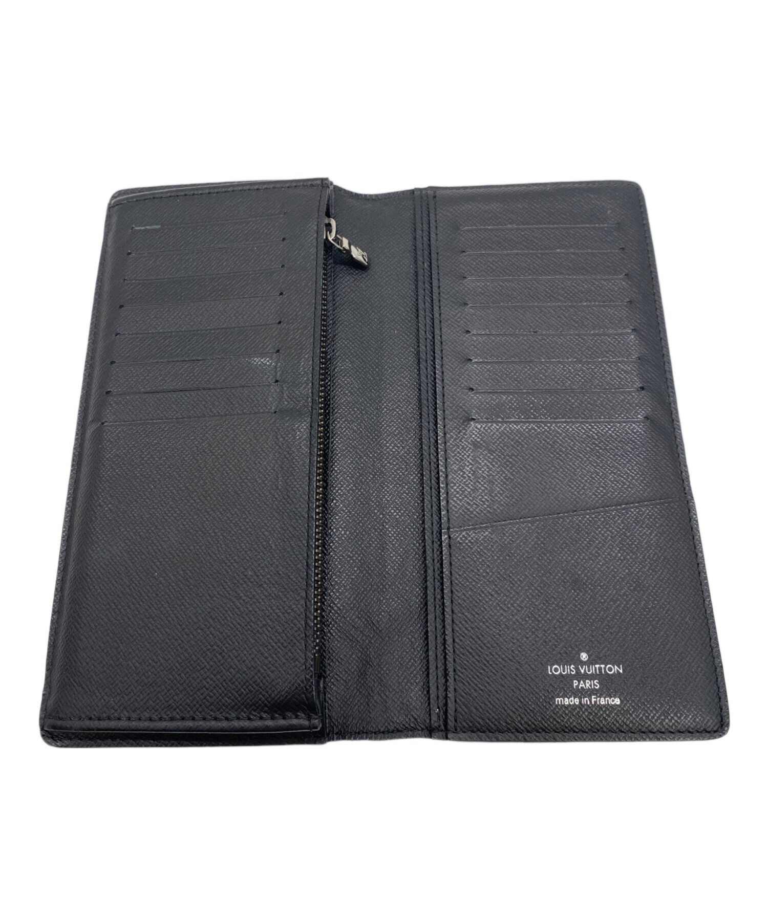 中古Louis Vuitton 長財布 ブラック 中古・古着通販】LOUIS VUITTON (ルイ ヴィトン) 長財布 ブラック