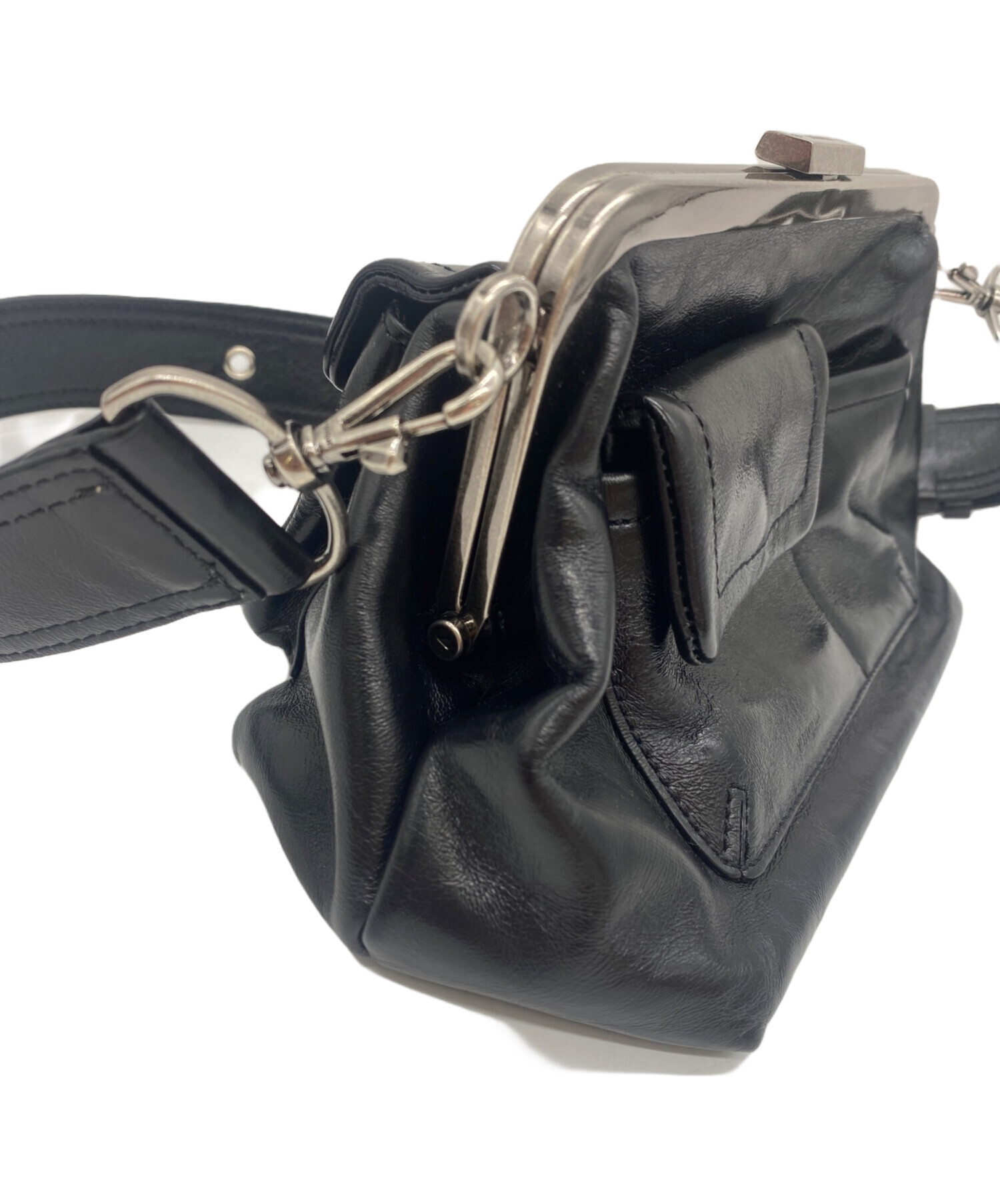 vunque ショルダーバッグ 中古・古着通販】vunque (ブンク) ショルダーバッグ ブラック サイズ