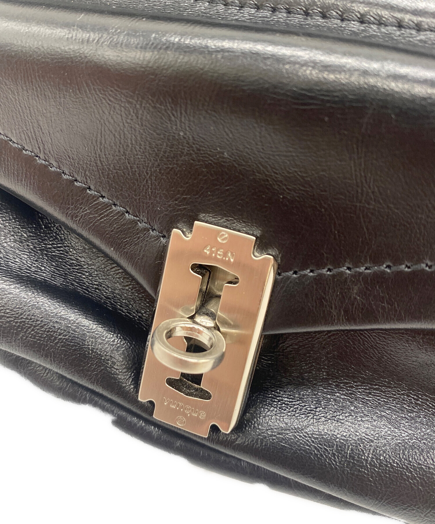 中古・古着通販】vunque (ブンク) ショルダーバッグ ブラック サイズ