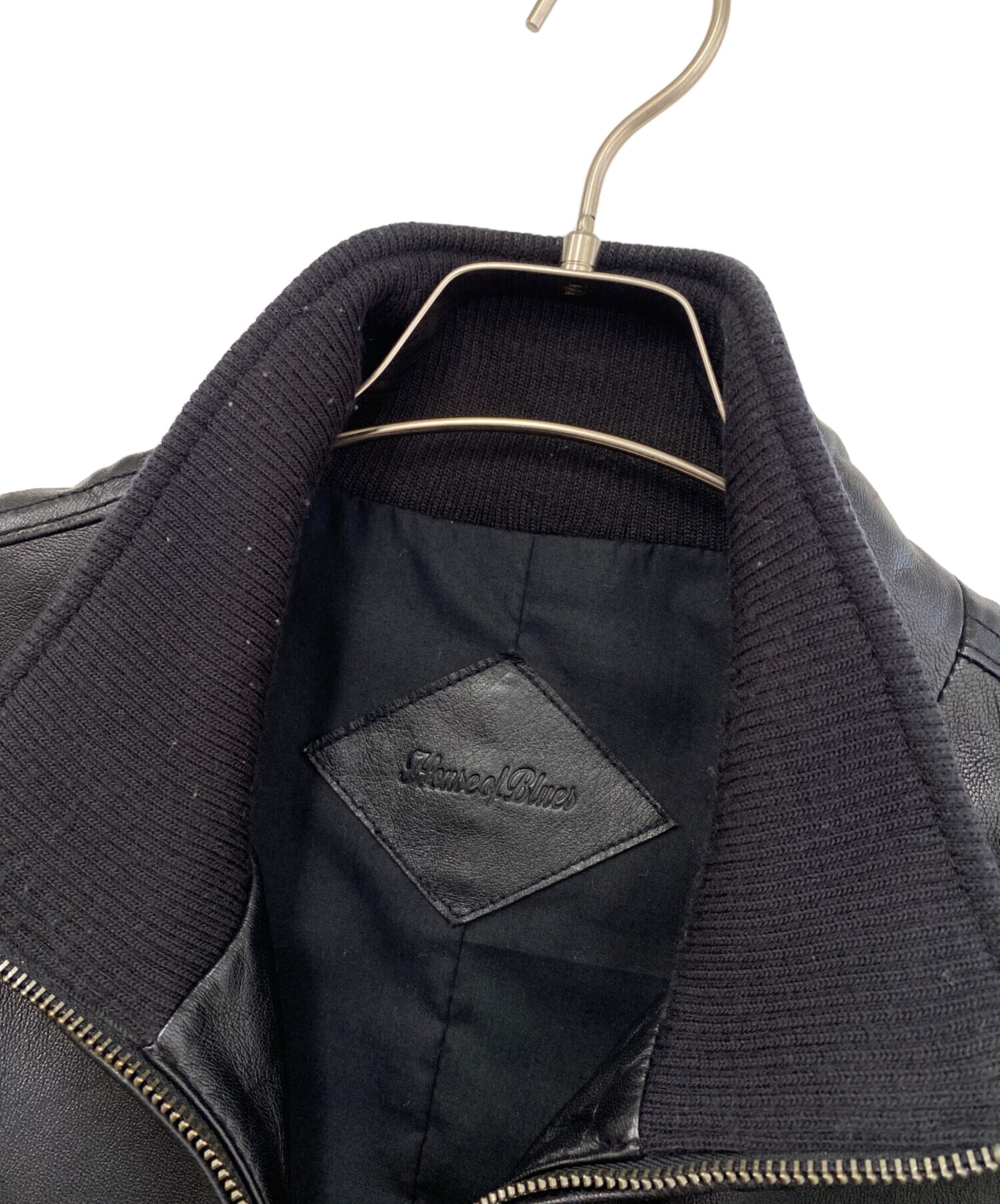 中古・古着通販】HOUSE OF BLUES (ハウスオブブルース) ラムレザー