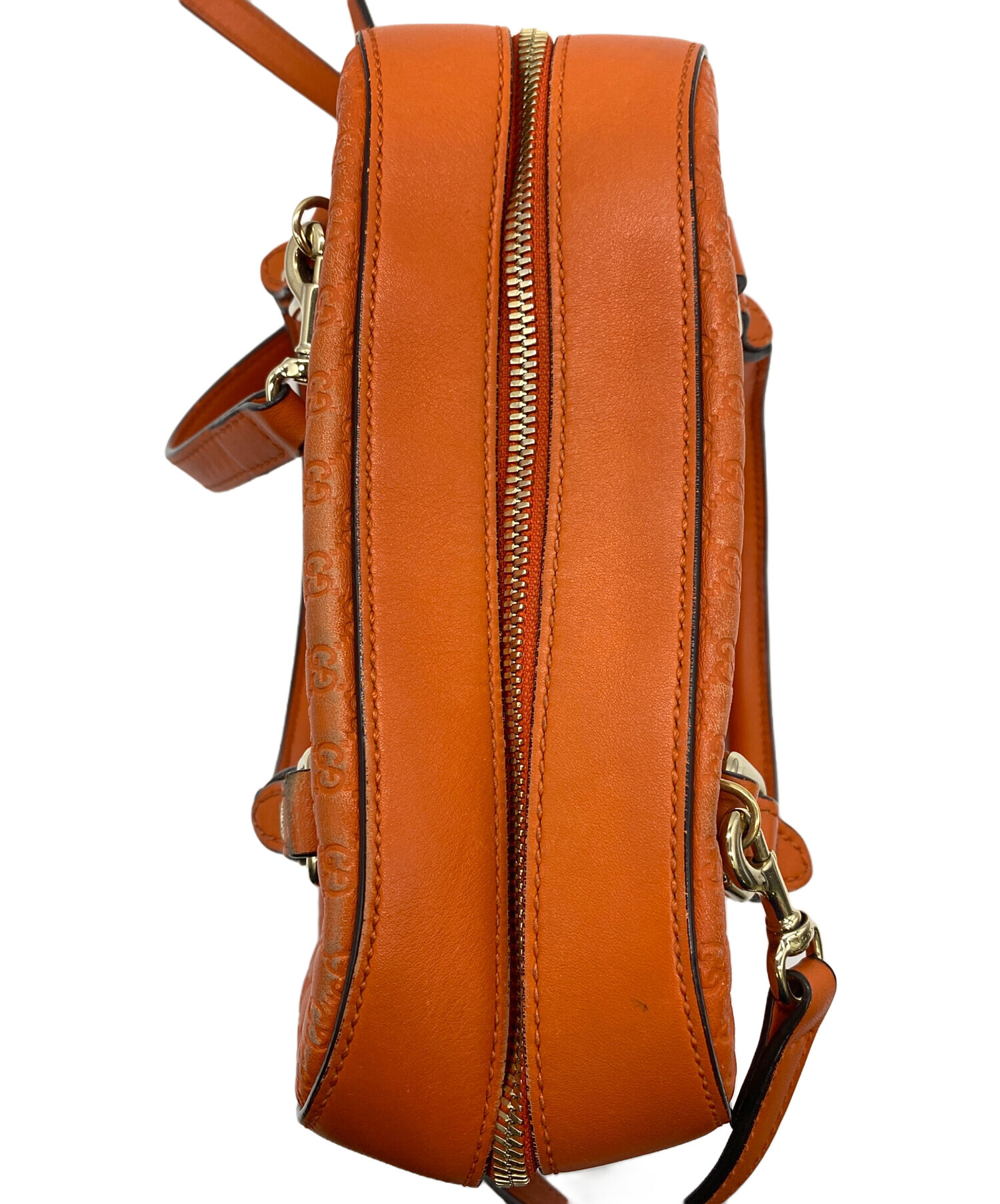 中古・古着通販】GUCCI (グッチ) ショルダーバッグ オレンジ｜ブランド
