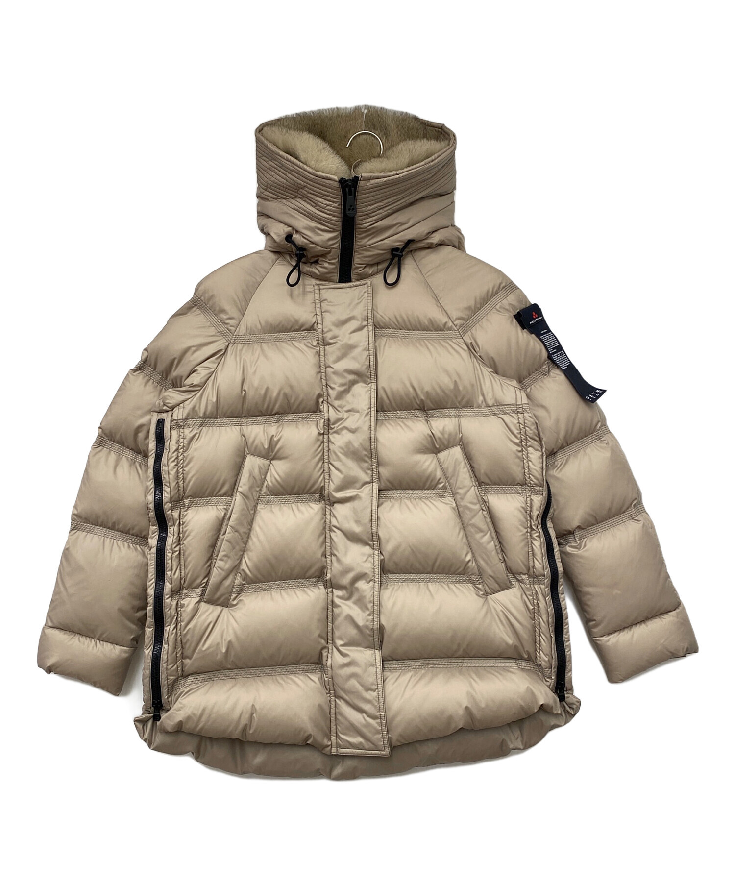 中古・古着通販】PEUTEREY (ピューテリー) ファー付きダウンジャケット