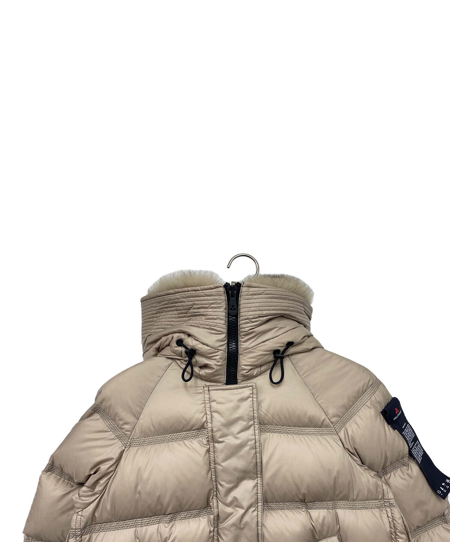 中古・古着通販】PEUTEREY (ピューテリー) ファー付きダウンジャケット