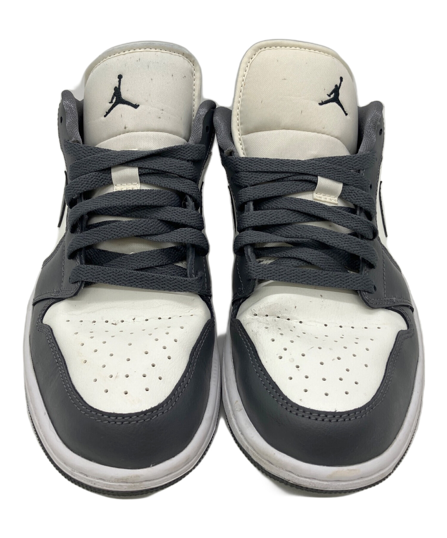 中古・古着通販】NIKE (ナイキ) ローカットスニーカー ホワイト×グレー 