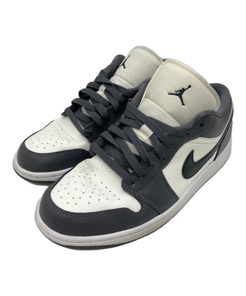 中古・古着通販】NIKE (ナイキ) ローカットスニーカー ホワイト×グレー