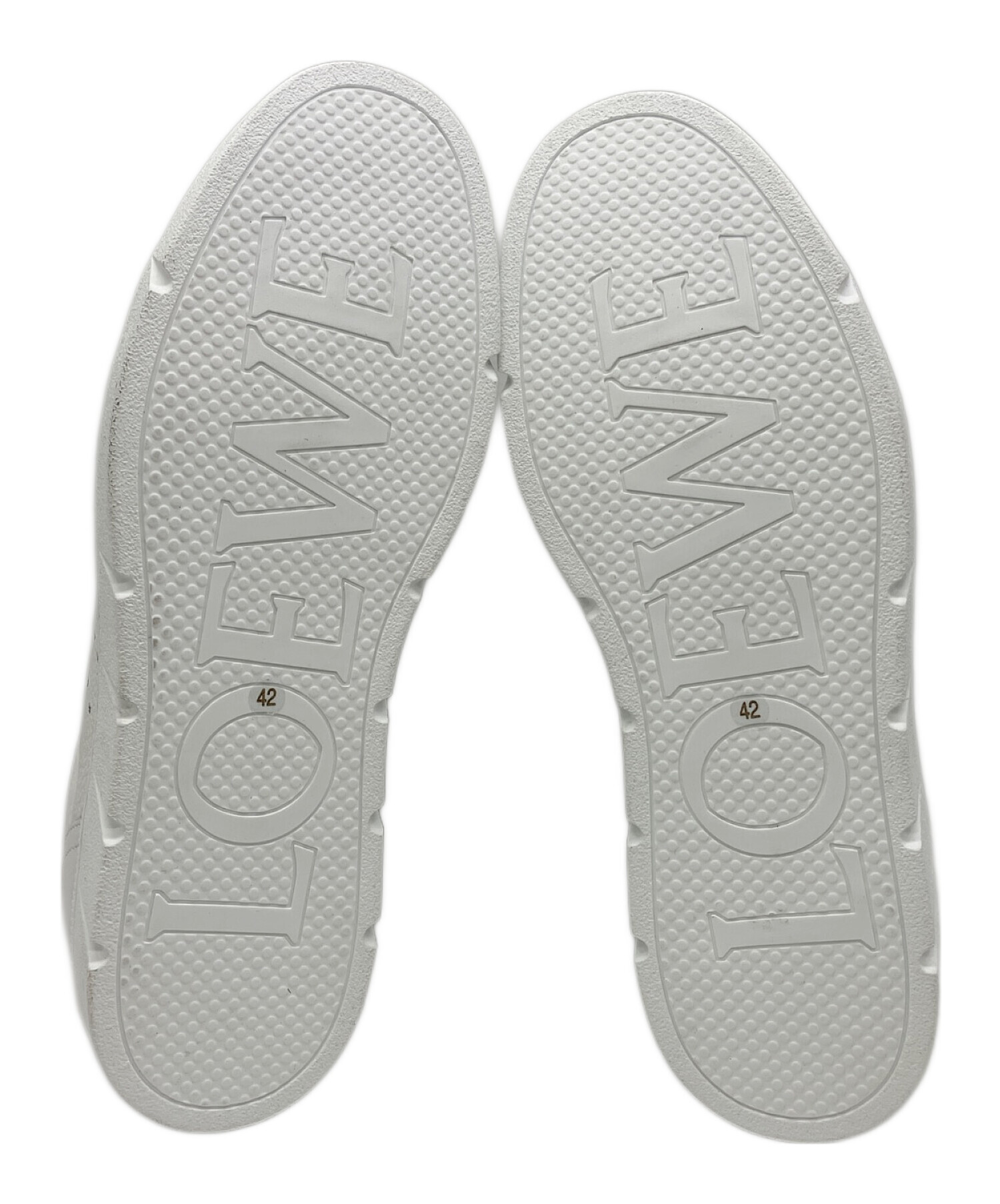 中古・古着通販】LOEWE (ロエベ) ローカットスニーカー ホワイト