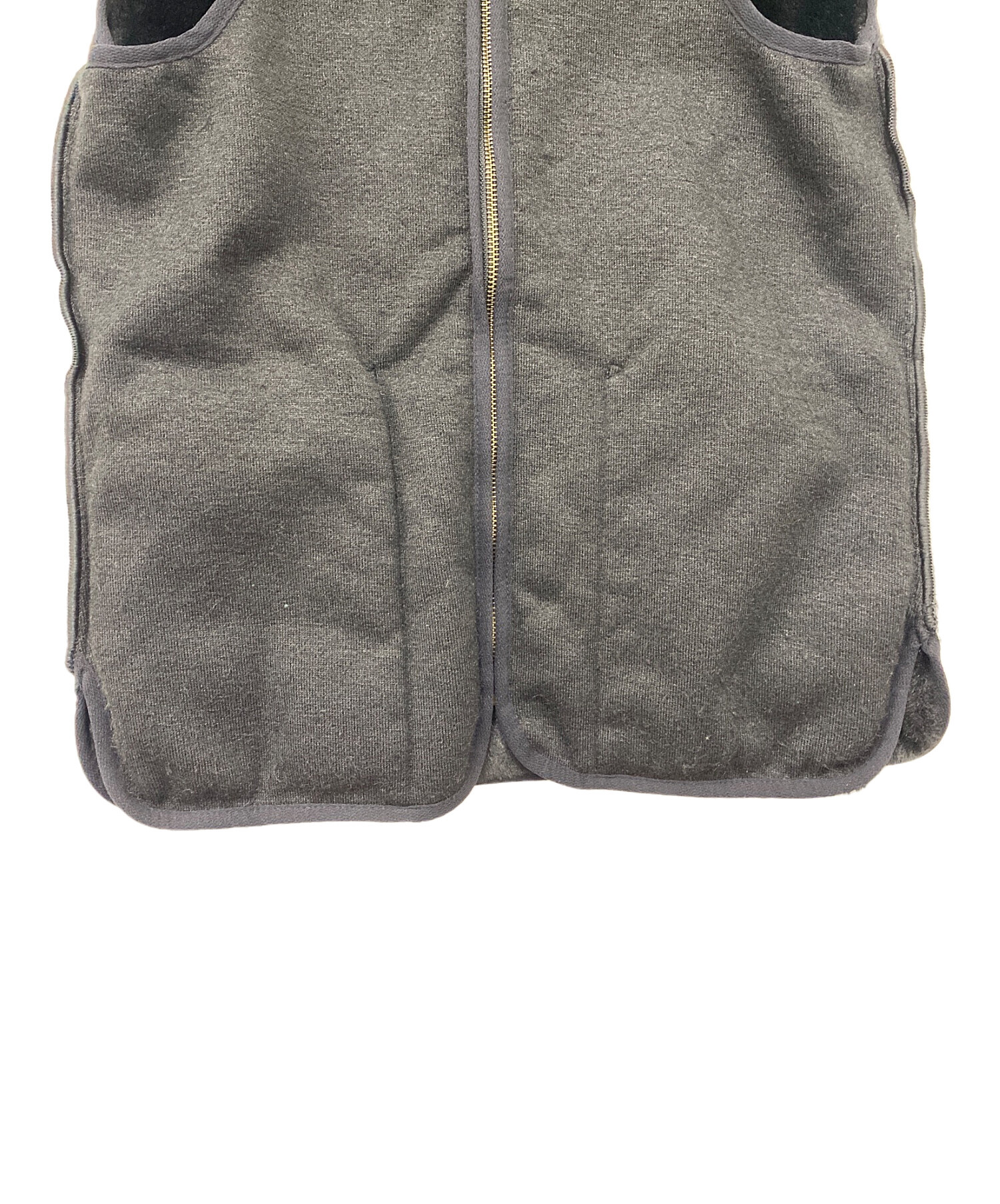 中古・古着通販】Barbour (バブアー) ファーライナーベスト ブラック