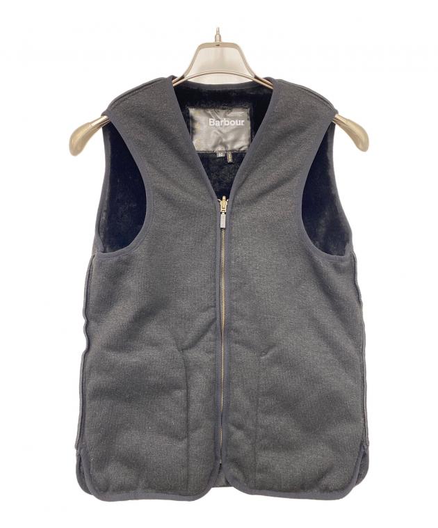 中古・古着通販】Barbour (バブアー) ファーライナーベスト ブラック