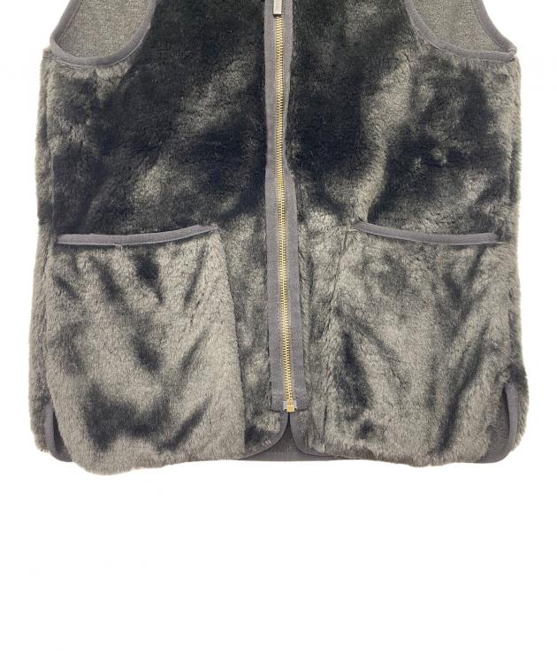 中古・古着通販】Barbour (バブアー) ファーライナーベスト ブラック