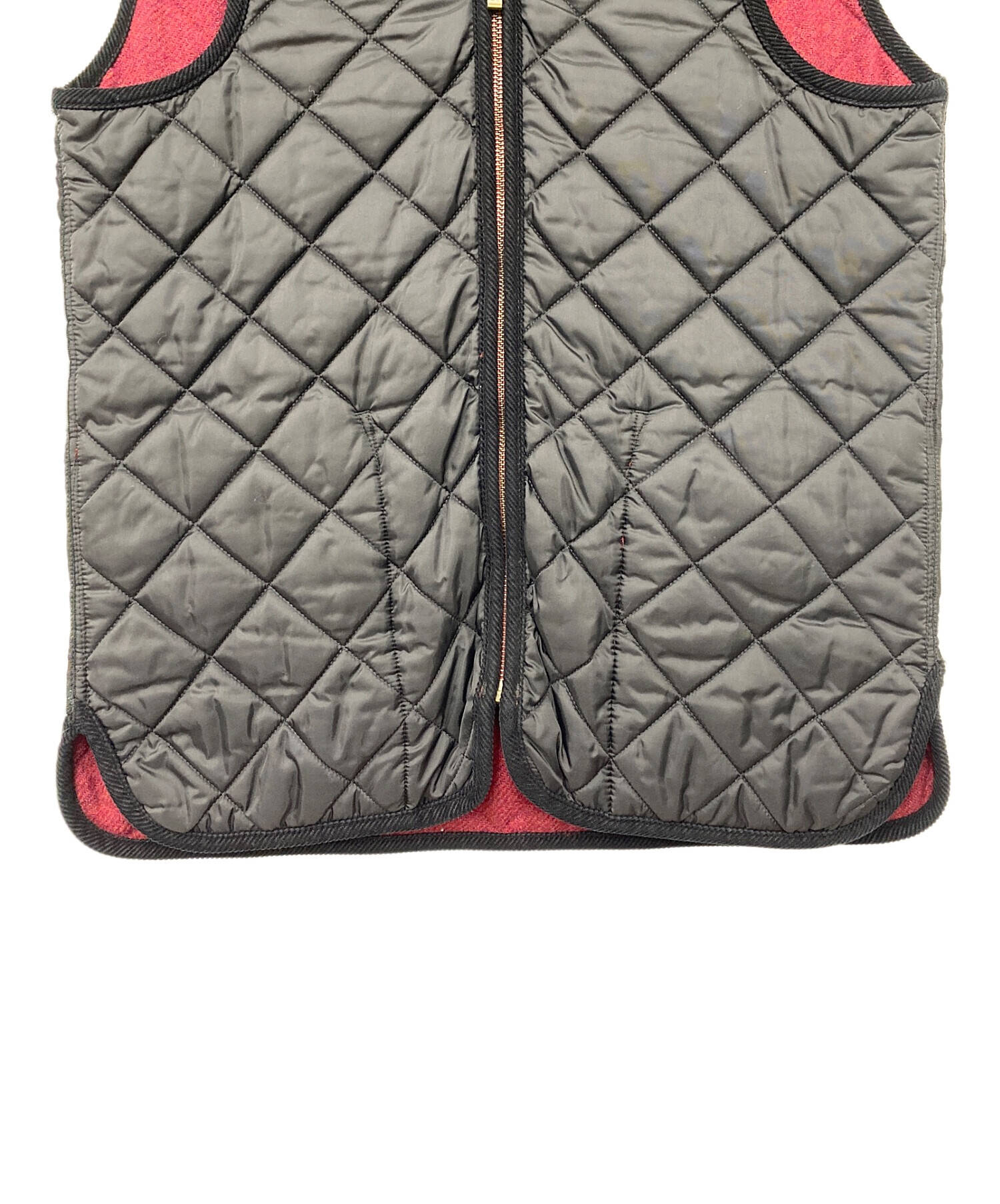 中古・古着通販】Barbour (バブアー) キルティングベスト ブラック