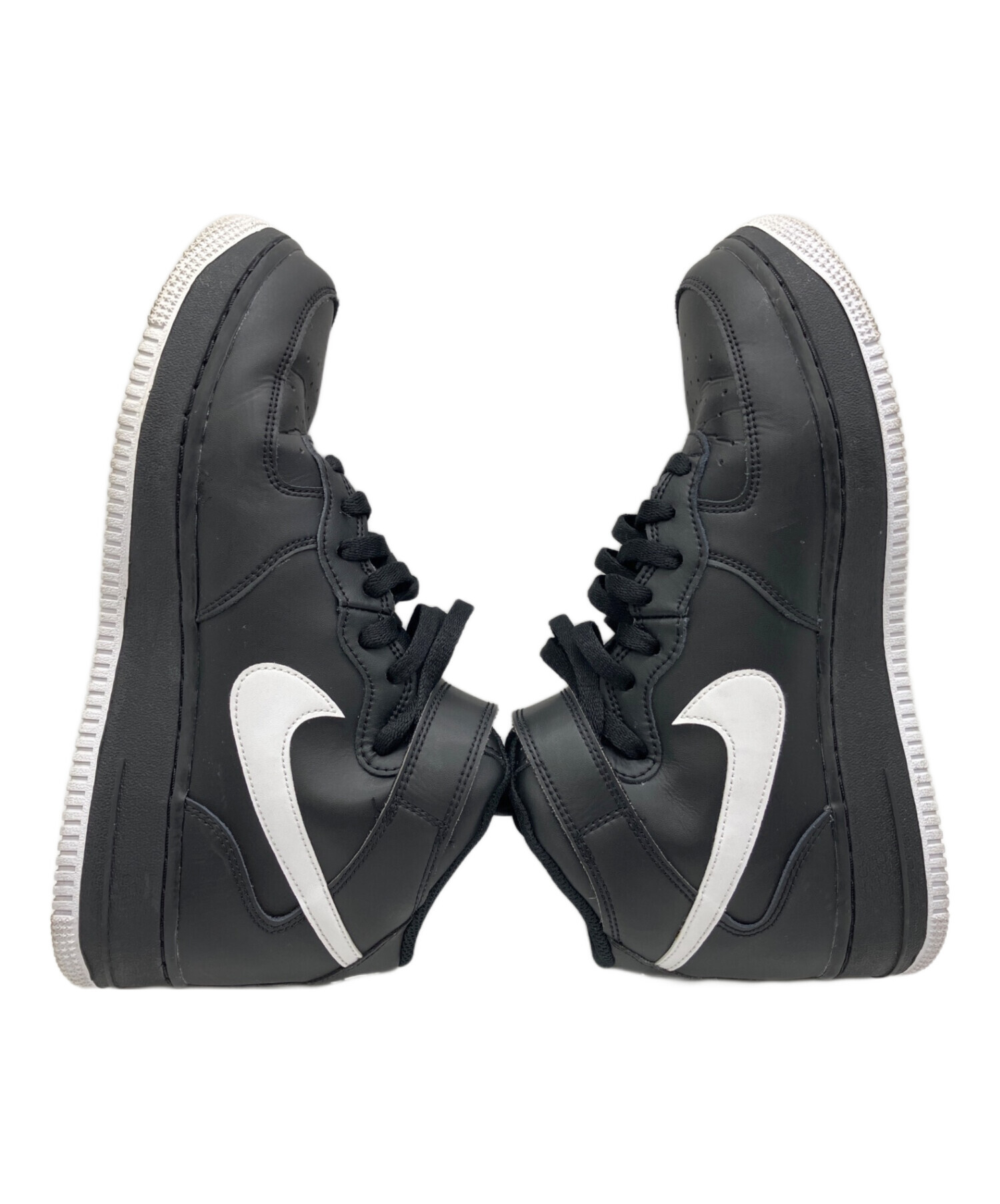 中古・古着通販】NIKE (ナイキ) ハイカットスニーカー ブラック サイズ