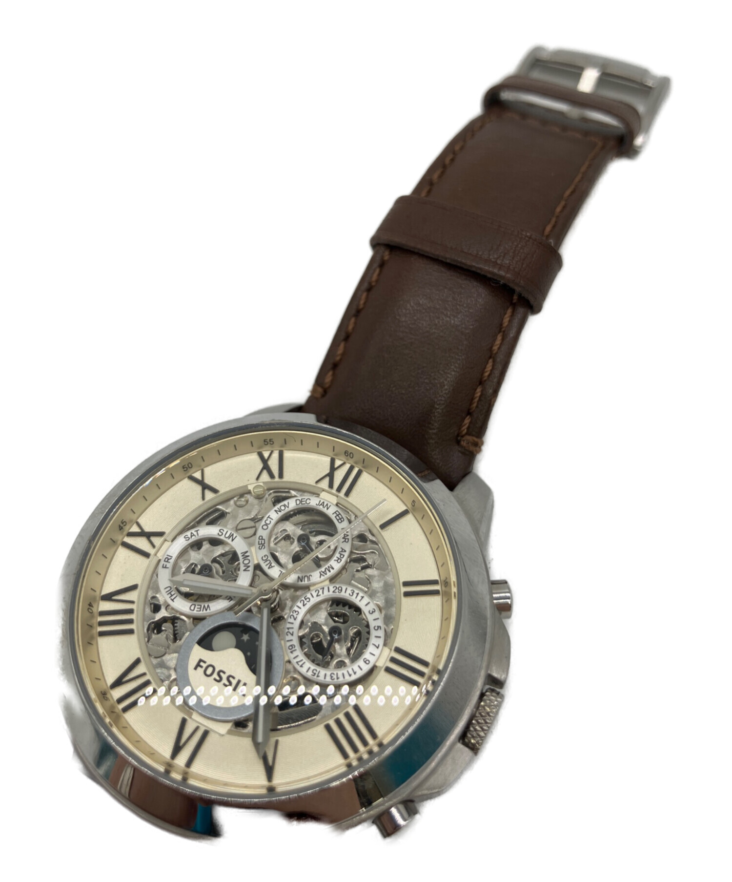 中古・古着通販】FOSSIL (フォッシル) 腕時計 アイボリー｜ブランド